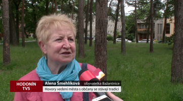 Hovory vedení města s občany se stávají tradicí