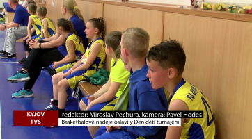 Basketbalové naděje oslavily Den dětí turnajem