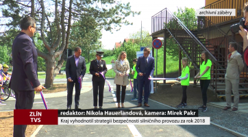 Kraj vyhodnotil strategii bezpečnosti silničního provozu za rok 2018