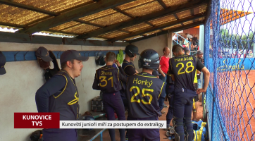 Kunovští junioři míří za postupem do extraligy