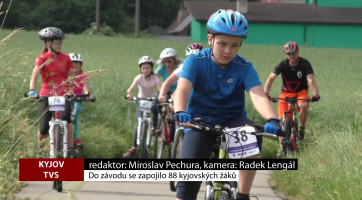 Do závodu se zapojilo 88 kyjovských žáků