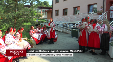 Folklorní soubory vystoupily v DpS Nezdenice