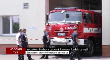 Slavnostní otevření hasičské zbrojnice