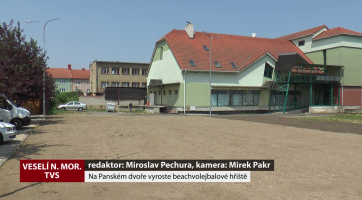 Na Panském dvoře vyroste beachvolejbalové hřiště