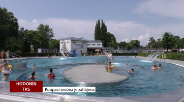 V Hodoníně zahájili koupací sezónu