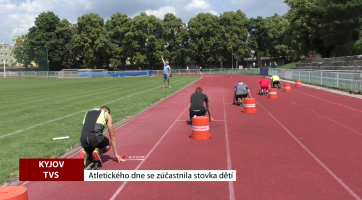 Atletického dne se zúčastnila stovka dětí