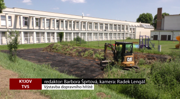 V Kyjově probíhá výstavba dopravního hřiště