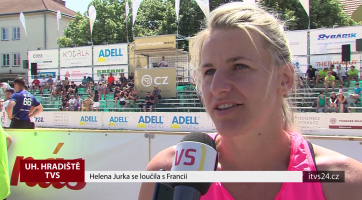 Helena Jurka se loučila s Francií