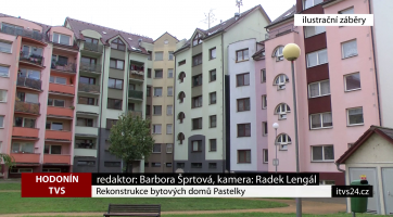 Rekonstrukce bytových domů Pastelky