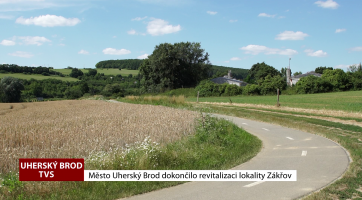 Město Uherský Brod dokončilo revitalizaci lokality Zákřov
