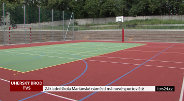 Základní škola Mariánské náměstí má nové sportoviště