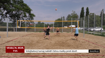 Volejbalový turnaj přinesl i bitvu matky proti dceři