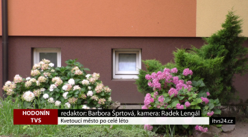 Kvetoucí město po celé léto