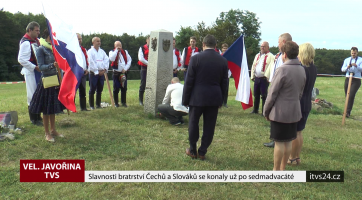 Slavnosti bratrství Čechů a Slováků se konaly už po sedmadvacáté