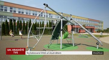 Revitalizovaná hřiště už slouží dětem