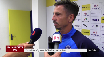 Petrželovy góly vynesly Slovácko na 3. místo