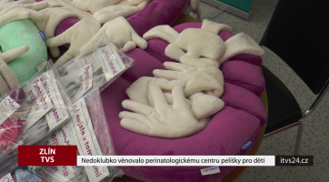 Nedoklubko věnovalo perinatologickému centru pelíšky pro děti