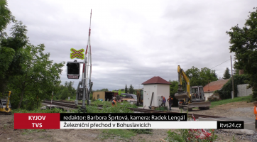 V Bohuslavicích se buduje železniční přechod