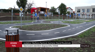 V Kyjově slavnostně otevřeli dopravní hřiště
