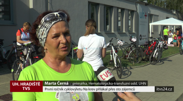 První ročník cyklovýletu Na krev přilákal přes sto zájemců