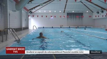 Broďané se zapojili do celorepublikové Plavecké soutěže měst