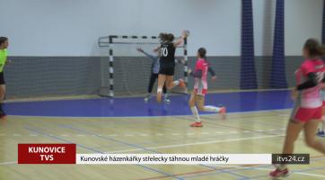 Kunovické házenkářky střelecky táhnou mladé hráčky