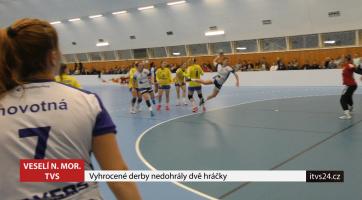 Vyhrocené derby nedohrály dvě hráčky