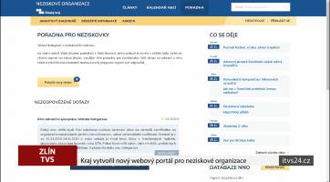Kraj vytvořil nový webový portál pro neziskové organizace