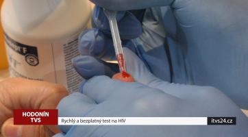 Lidé v Hodoníně podstoupili bezbolestný test na HIV