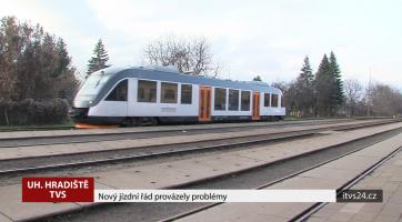 Nový jízdní řád provázely problémy