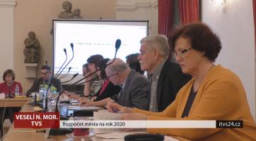 Ve Veselí se jednalo o rozpočtu na rok 2020