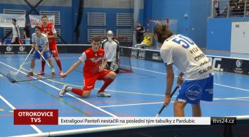 Extraligoví Panteři nestačili na poslední tým tabulky Pardubice
