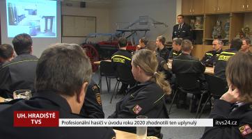 Profesionální hasiči v úvodu roku 2020 zhodnotili ten uplynulý