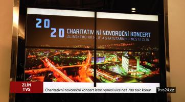 Charitativní novoroční koncert letos vynesl více než 700 tisíc korun