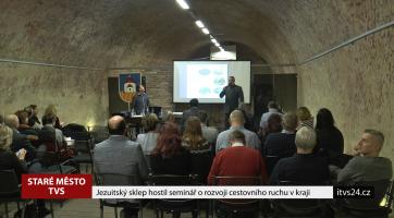 Jezuitský sklep hostil seminář o rozvoji cestovního ruchu v kraji 