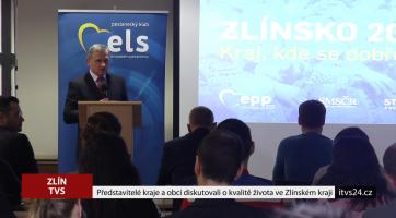 Představitelé kraje a obcí diskutovali o kvalitě života ve Zlínském kraji