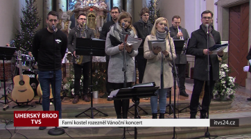 Farní kostel rozezněl Vánoční koncert