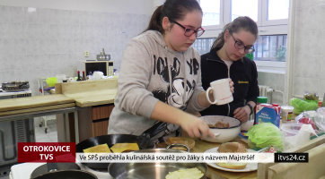 Ve SPŠ proběhla kulinářská soutěž pro žáky s názvem Majstršéf