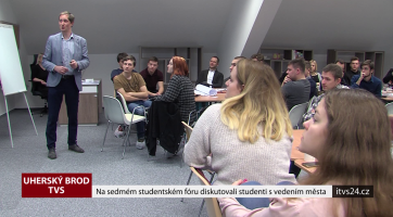 Na sedmém studentském fóru diskutovali studenti s vedením města