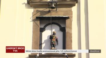 Město letos hodlá proinvestovat přes 125 milionů korun