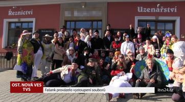 Fašank provázelo vystoupení souborů