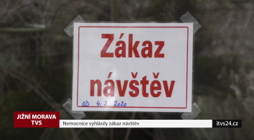 Nemocnice vyhlásily zákaz návštěv