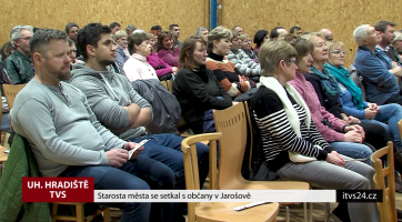 Starosta města se setkal s občany v Jarošově