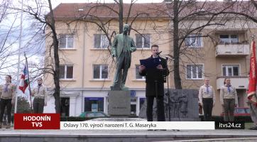 Oslavy 170. výročí narození T. G. Masaryka