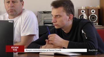 Novým místostarostou je Daniel Čmelík