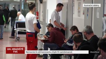 Nemocnici kvůli koronaviru chybí 55 zaměstnanců