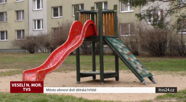 Město obnoví dvě dětská hřiště