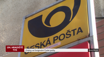 Česká pošta mění otevírací dobu poboček