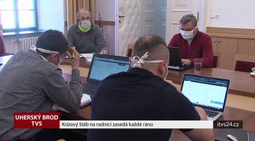 Krizový štáb na radnici zasedá každé ráno