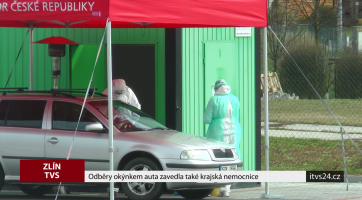 Odběry okýnkem auta zavedla také krajská nemocnice